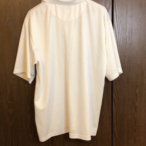 RIGGINS PERFORMANCE COOL MAX XL WHITE SHORT STRAIGHT SLEEVE GOLF SHIRT #… - Picture 2 of 9